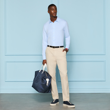 Alternative image of LUXE COTTON BLEND SHIRT in BAJA