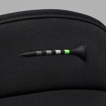 Alternative image of SILICONE TEE VISOR in Onyx