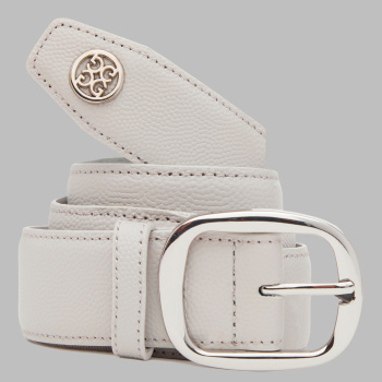 MEN'S CIRCLE G'S WEBBED BELT in Nimbus