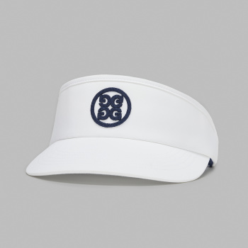 CHAINSTITCH CIRCLE G'S VISOR in Snow