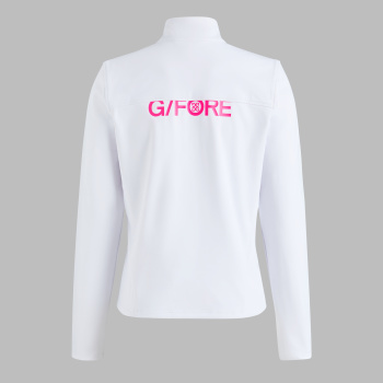 Alternative image of I HATE GOLF BRUSHED BACK STRETCH 1/4 ZIP PULLOVER in Snow