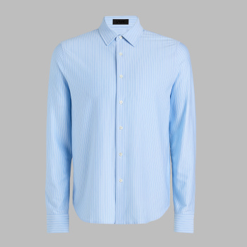 LTD RELEASE LUXE COTTON BLEND SHIRT in BAJA / SNOW