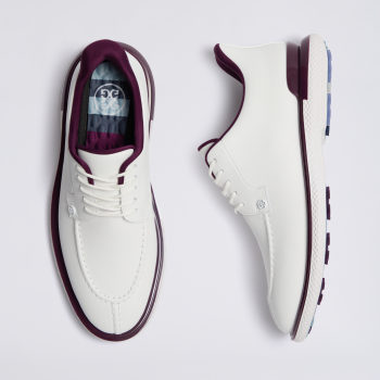MEN'S GALLIVAN2R SPLIT TOE GOLF SHOE in SNOW / DARK PLUM