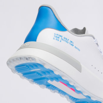 Alternative image of MEN'S G.112 EMBOSSED SKULL & TEES GOLF SHOE in SNOW / CERULEAN