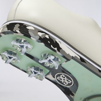 Alternative image of MEN'S GALLIVANTER G/LOCK LEATHER GOLF SHOE in Snow / Charcoal