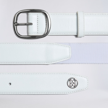 Alternative image of MEN'S CIRCLE G'S WEBBED BELT in Snow