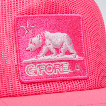 Alternative image of G/FORE LA 360&deg; MESH TRUCKER HAT in KNOCKOUT PINK