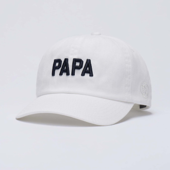 PAPA RELAXED FIT HAT in Snow