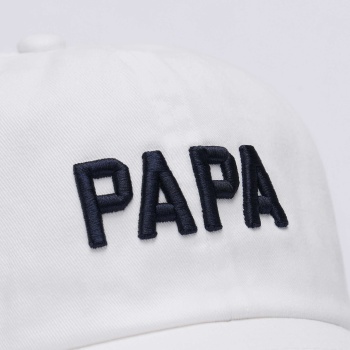 Alternative image of PAPA RELAXED FIT HAT in Snow