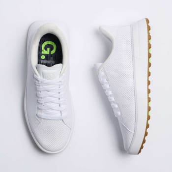 WOMEN'S G.112 PERFORATED GOLF SHOE in Snow