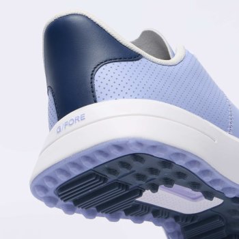 Alternative image of WOMEN'S LTD RELEASE G.112 PERFORATED LEATHER SADDLE STRIPE GOLF SHOE in WILLOW / HAZE