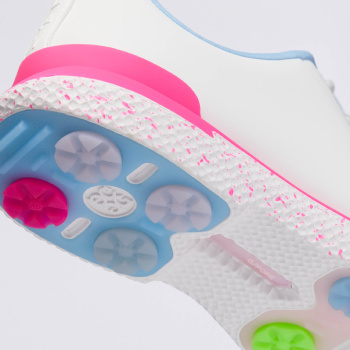 Alternative image of WOMEN'S GALLIVAN2R KILTIE GOLF SHOE in Snow / Blush