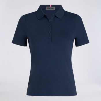 TECH NYLON RIB POLO in Twilight