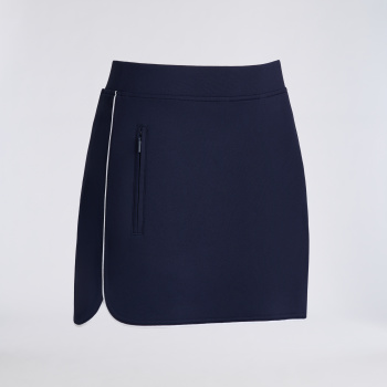3D TULIP HEM TECH PIQU&Eacute; SKORT in Twilight