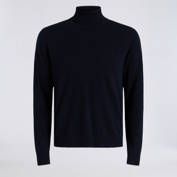 LTD RELEASE CASHMERE TURTLENECK JUMPER in Twilight