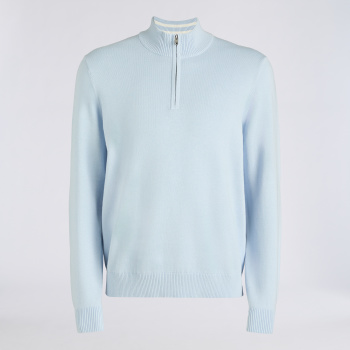 Alternative image of COOLING COTTON 1/4 ZIP JUMPER in BAJA