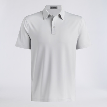 SOLID TECH JERSEY POLO in Nimbus