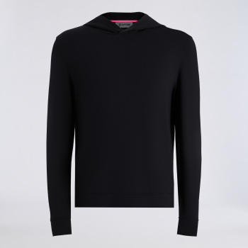 ALL PLAY TERRY HOODIE in Onyx