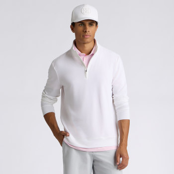 Alternative image of SOFT TOUCH JERSEY 1/4 ZIP in Snow