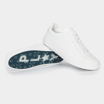 Alternative image of WOMEN'S DURF PERFORATED LEATHER GOLF SHOE in Snow