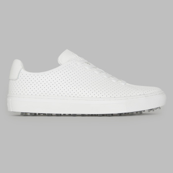 WOMEN'S DURF PERFORATED LEATHER GOLF SHOE in Snow