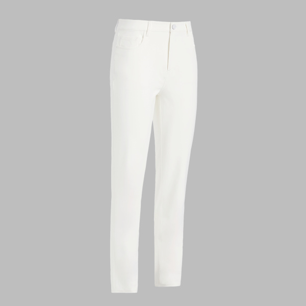 TOUR 5 POCKET TROUSER in CHALK WHITE