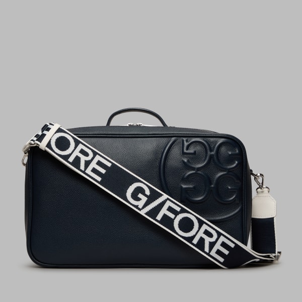 LEATHER SHOE BAG in Twilight