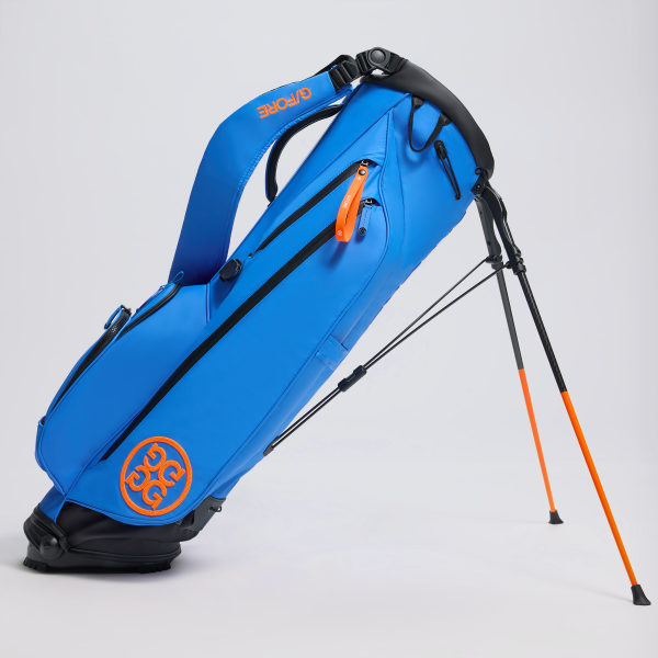 PARACHUTE CARRY GOLF BAG in CERULEAN / SHOCKING ORANGE
