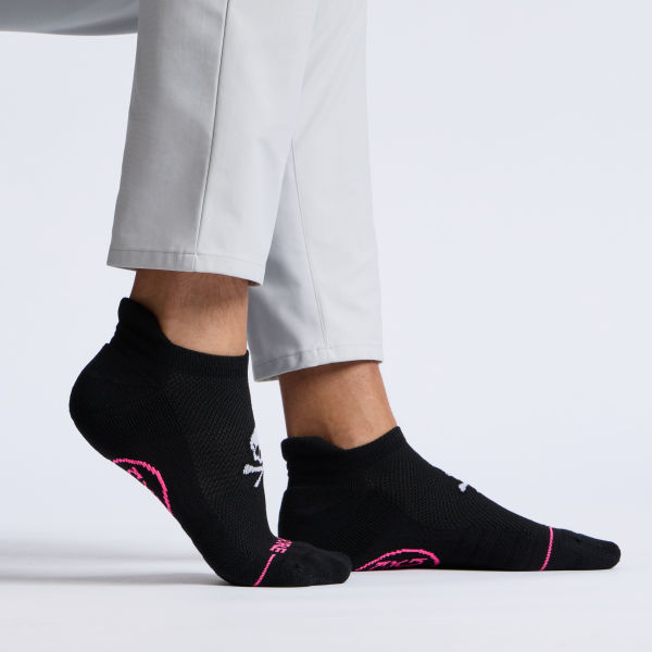 Alternative image of MEN'S SKULL & TEES FORE PLAY ANKLE SOCK in ONYX / SNOW
