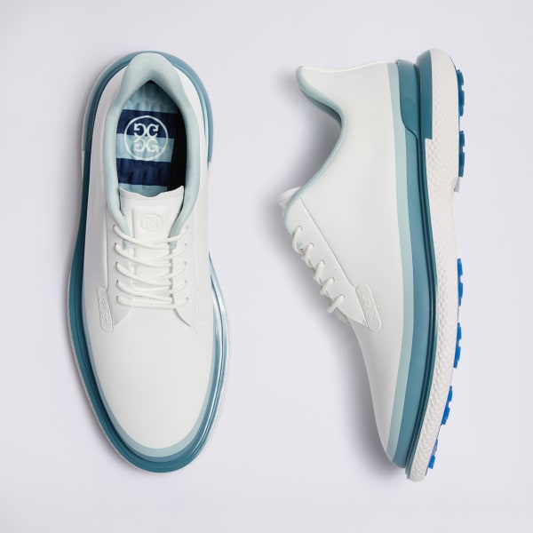 MEN'S GALLIVAN2R TUXEDO STRIPE GOLF SHOE in SNOW / SEA FOAM