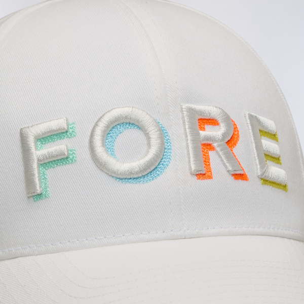 Alternative image of FORE SHADOW RELAXED FIT HAT in SNOW / MULTI