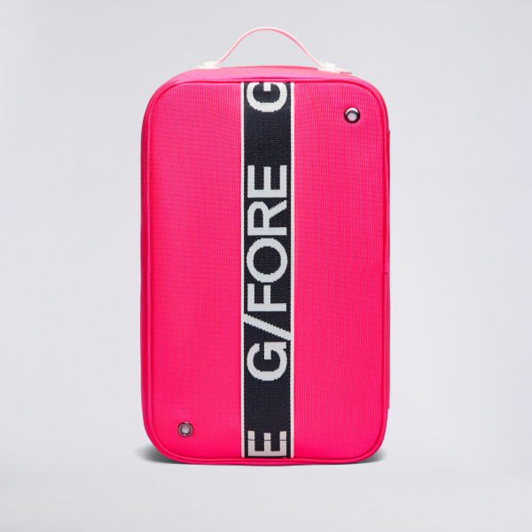 CANVAS SHOE BAG in KNOCKOUT PINK