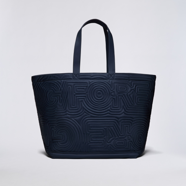TRIPPY QUILTED CLUB TOTE BAG in Twilight