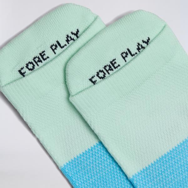 Alternative image of MEN'S TWO TONE FORE PLAY ANKLE SOCK in Tidal Cenote