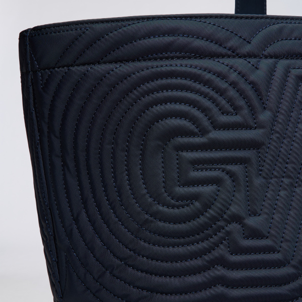 Alternative image of TRIPPY QUILTED CLUB TOTE BAG in Twilight