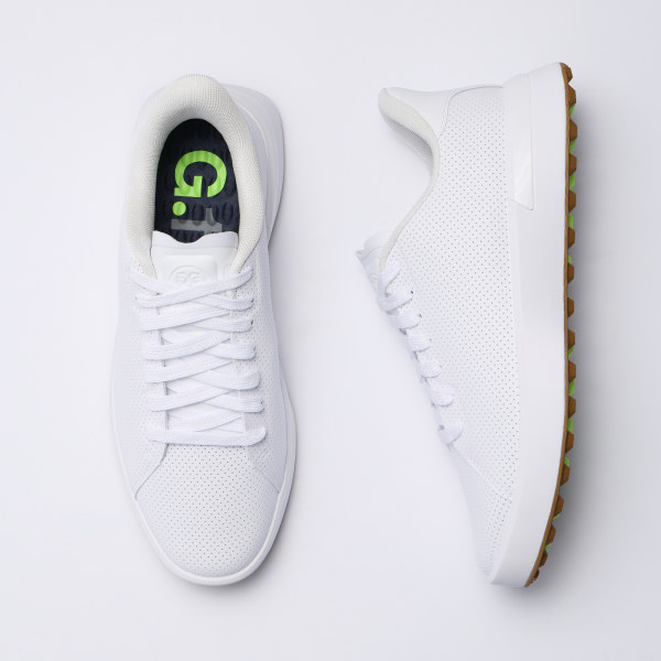 MEN'S G.112 PERFORATED GOLF SHOE in Snow