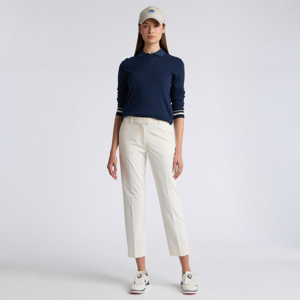 Alternative image of COOLING COTTON CREWNECK JUMPER in Twilight