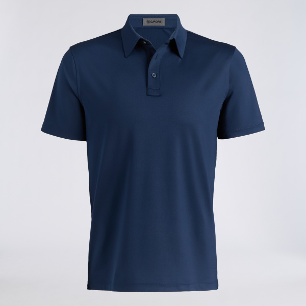 SOLID TECH JERSEY POLO in Twilight