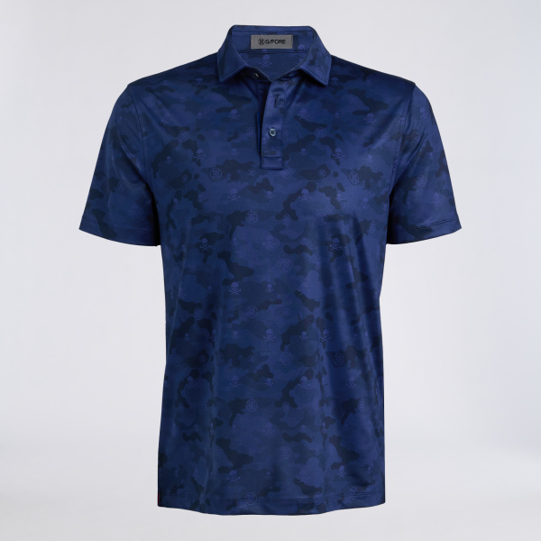 ICON CAMO TECH JERSEY POLO in Twilight