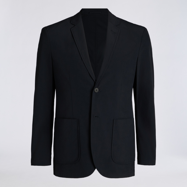 COMPACT STRETCH TRAVEL BLAZER in Twilight