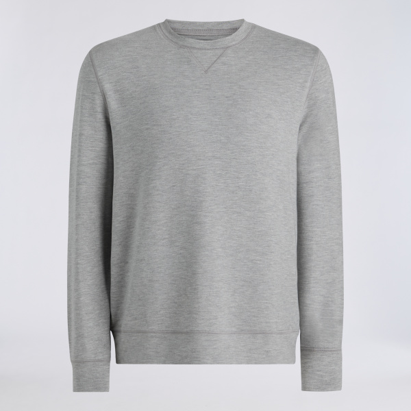 ALL PLAY TERRY CREWNECK in NIMBUS MELANGE