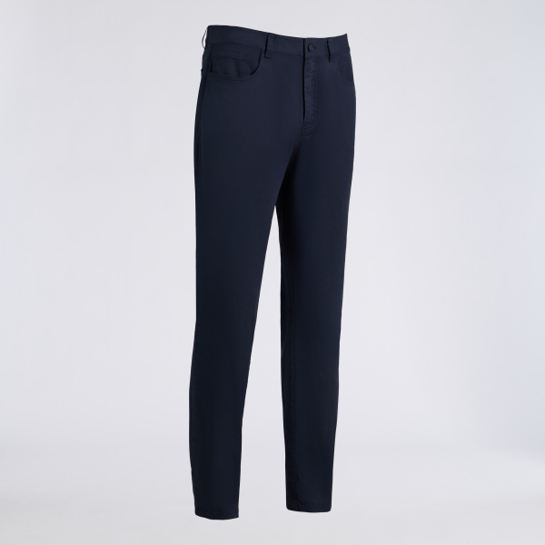 ALL PLAY COTTON STRETCH 5 POCKET STRAIGHT LEG TROUSER in Twilight