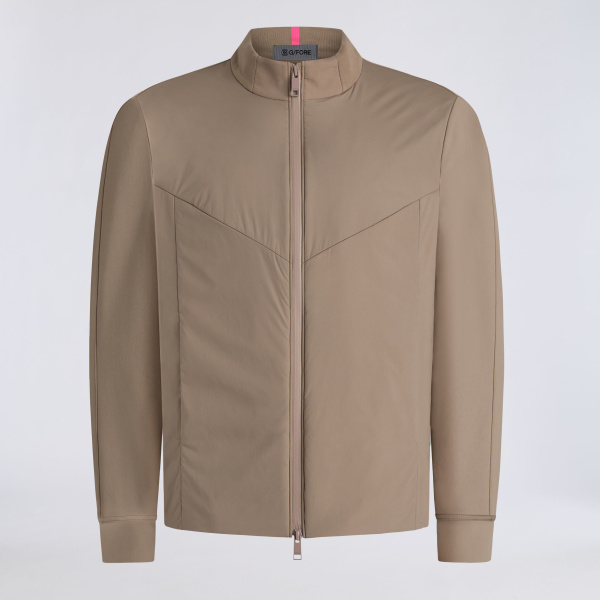 STORM FLEECE HYBRID JACKET in Mocha
