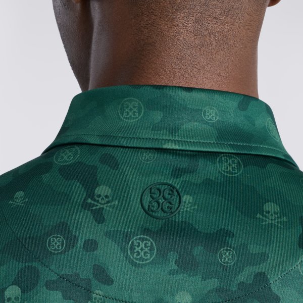Alternative image of ICON CAMO TECH JERSEY POLO in Pine