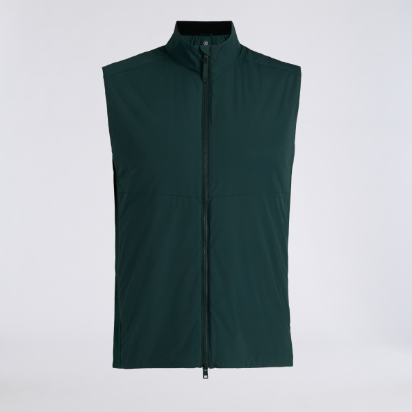 THE MAVERICK HYBRID STRETCH GILET 2.0 in Pine