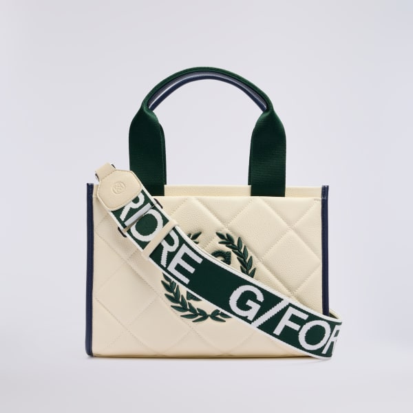 Alternative image of WOMEN'S NOVELTY G WREATH LEATHER CART BAG in CHALK WHITE