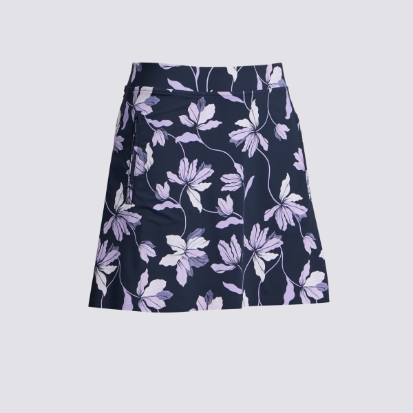IRIS SILKY TECH NYLON SKORT in Twilight