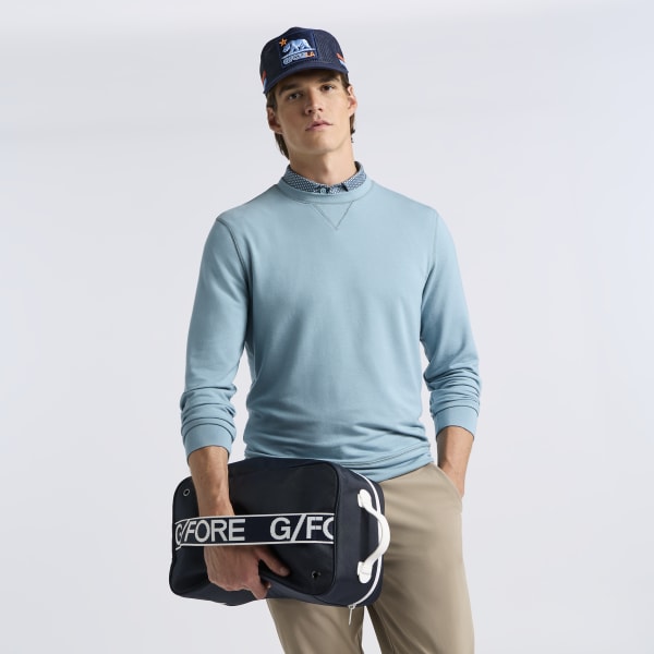 Alternative image of ALL PLAY TERRY CREWNECK in SEAFOAM