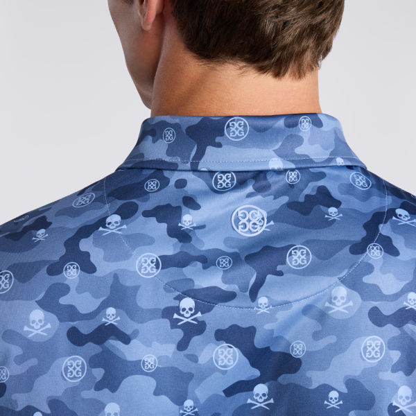 Alternative image of ICON CAMO TECH JERSEY POLO in Willow