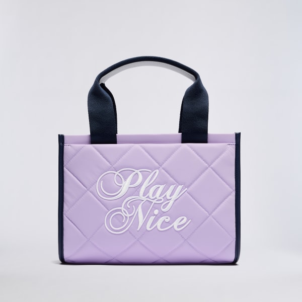PLAY NICE NYLON CART BAG in Orchid